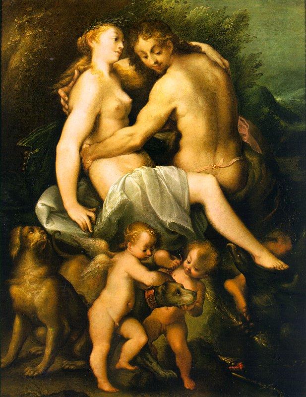 Joseph Heintz Venus and Adonis France oil painting art